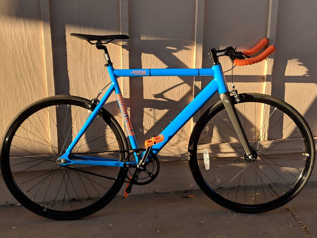 state bicycle 6061 black label track bike